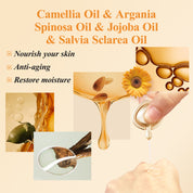 HKH Retinol + HPR Serum for Face - Anti-Aging Wrinkle Skincare Night Retinol Capsules - Peptide Serum for Women - Skincare Fine Lines & Tighten Sagging Skin - Fragrance & Alcohol-Free & Non-Greasy