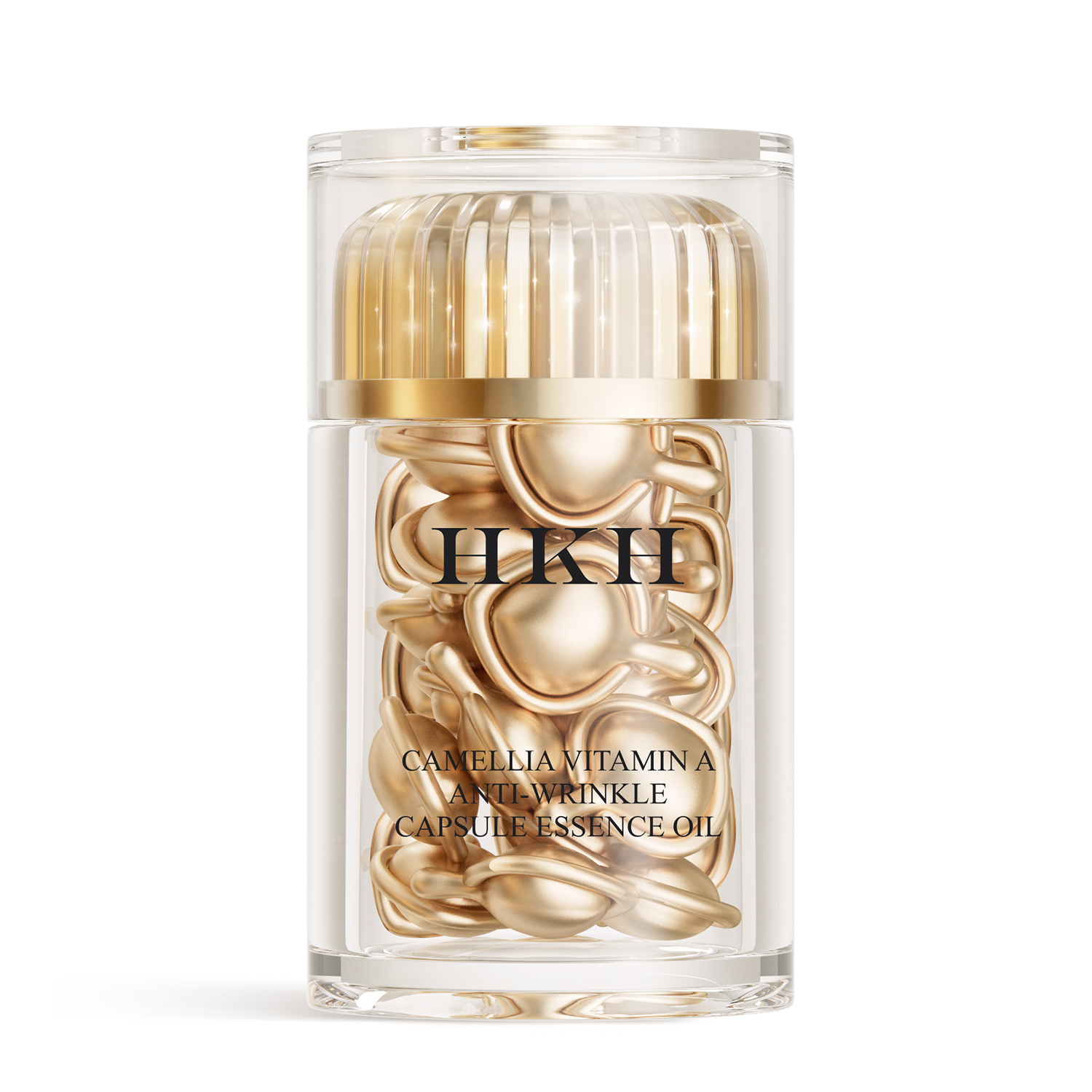 HKH Retinol + HPR Serum for Face - Anti-Aging Wrinkle Skincare Night Retinol Capsules - Peptide Serum for Women - Skincare Fine Lines & Tighten Sagging Skin - Fragrance & Alcohol-Free & Non-Greasy