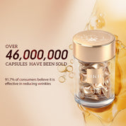 Cápsulas de Suero de Retinol Bakuchiol HKH: 30 Dosis Única de Suero Antienvejecimiento para Arrugas con HPR y Vitamina C para Mujeres de 25 a 55 Años - Mejora Arrugas y Manchas Oscuras - Reafirmante, Suavizante e Hidratante - Amigable para Viajes