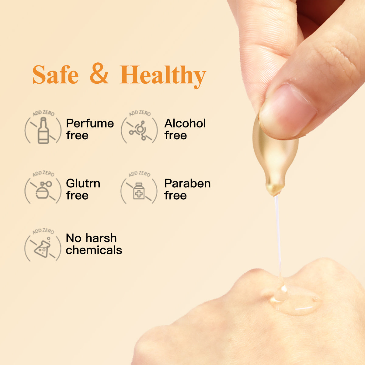 HKH Suero Super Vitamina C para la Cara - Cápsulas de Suero Facial Antienvejecimiento con Vitamina E y Niacinamida - Suero de Vit C para Mujeres - Hidratante y Uniforme en el Tono de Piel - Amigable para Viajes (38 Cápsulas)