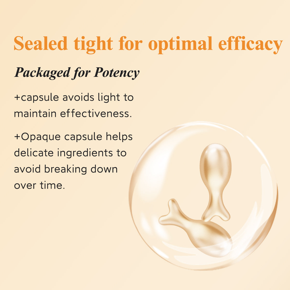 Suero de Vitamina C HKH para la Cara: 48 Cápsulas Suero Reparador de Arrugas Anti-Envejecimiento con Retinol - Aceite de Vitamina E y Niacinamida para Mujeres - Cuidado Profundo Diario de la Piel para Alisar, Hidratar y Iluminar Líneas Finas