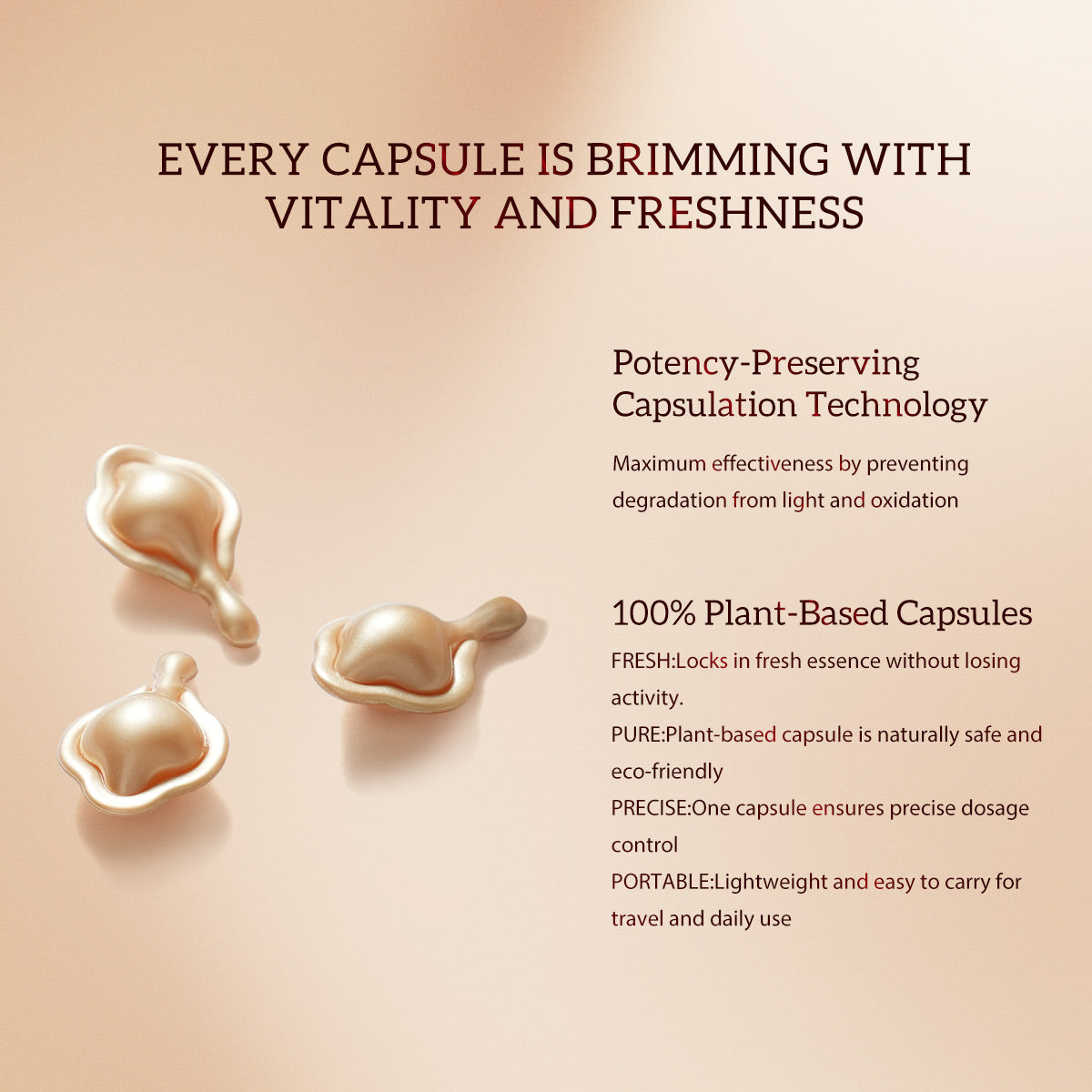 Cápsulas de Suero de Retinol Bakuchiol HKH: 30 Dosis Única de Suero Antienvejecimiento para Arrugas con HPR y Vitamina C para Mujeres de 25 a 55 Años - Mejora Arrugas y Manchas Oscuras - Reafirmante, Suavizante e Hidratante - Amigable para Viajes