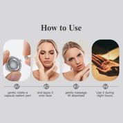 Cápsulas de Suero de Triple Vitamina C para la Cara: Corrección de Manchas Oscuras con Camelia Niacinamida VE Suero Antienvejecimiento para Mujeres - 28 Cápsulas para Tensar la Piel Flácida y las Líneas Finas