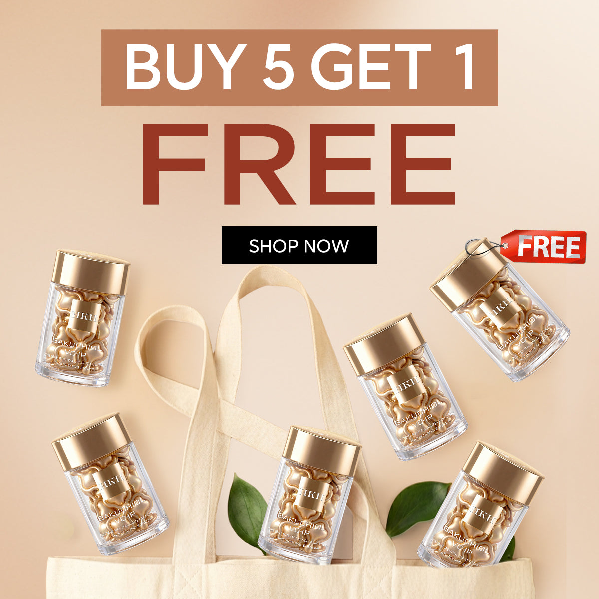 Cápsulas de Suero de Retinol Bakuchiol HKH: 30 Dosis Única de Suero Antienvejecimiento para Arrugas con HPR y Vitamina C para Mujeres de 25 a 55 Años - Mejora Arrugas y Manchas Oscuras - Reafirmante, Suavizante e Hidratante - Amigable para Viajes