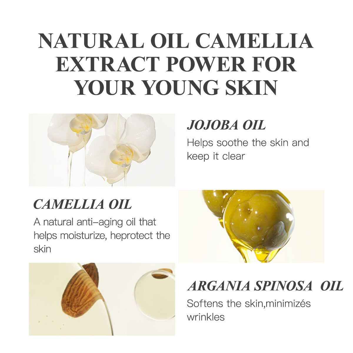 Cápsulas de Suero de Triple Vitamina C para la Cara: Corrección de Manchas Oscuras con Camelia Niacinamida VE Suero Antienvejecimiento para Mujeres - 28 Cápsulas para Tensar la Piel Flácida y las Líneas Finas